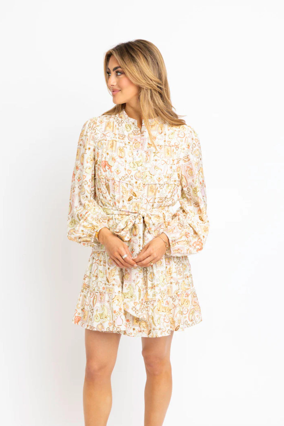 IVORY MAGICAL STORYBOOK TIER DRESS