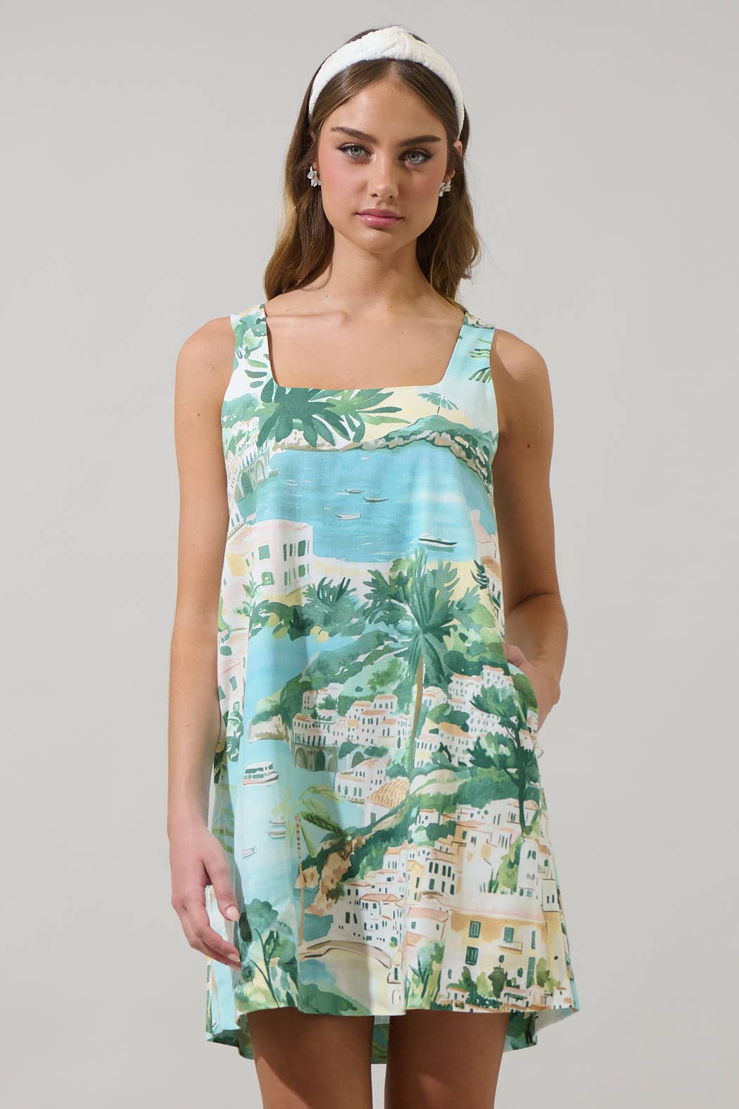 TAKE ME ON VACTION SHIFT DRESS