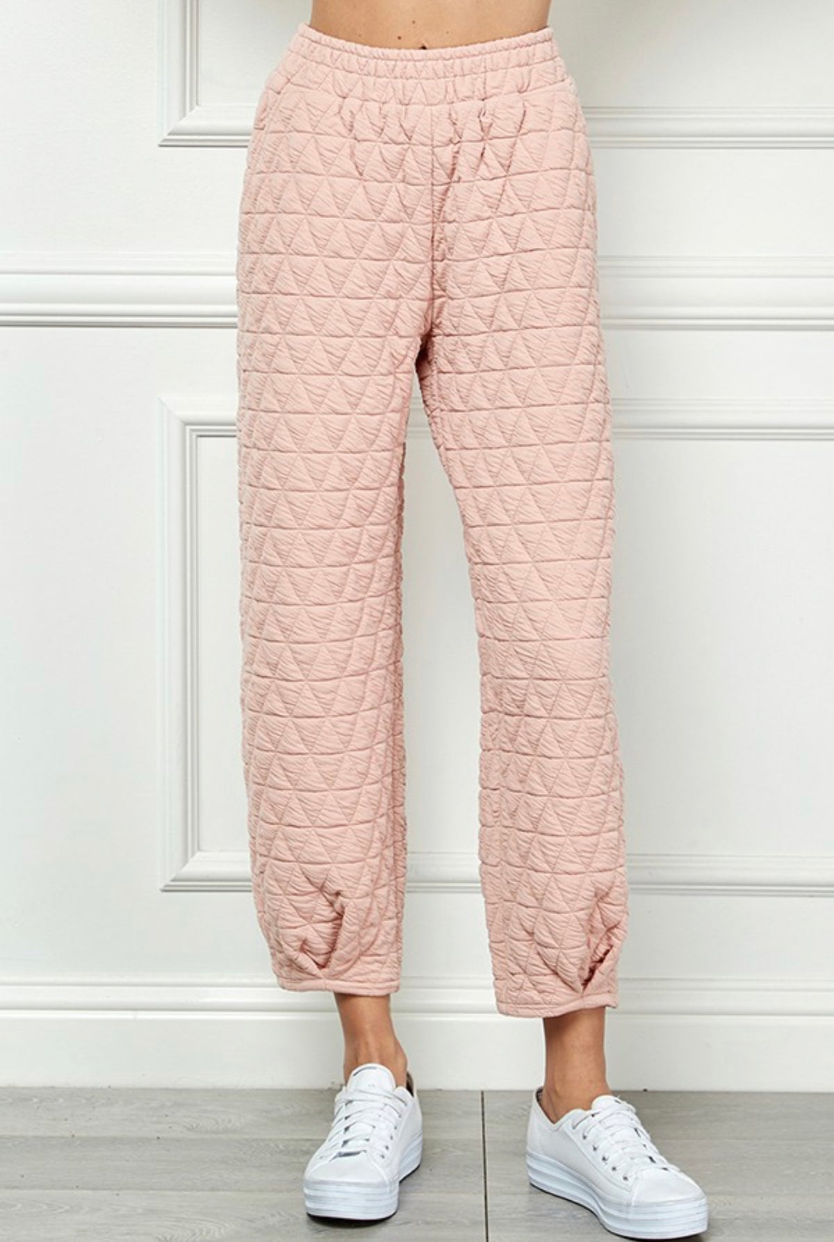 QUILTED JOGGER PANT