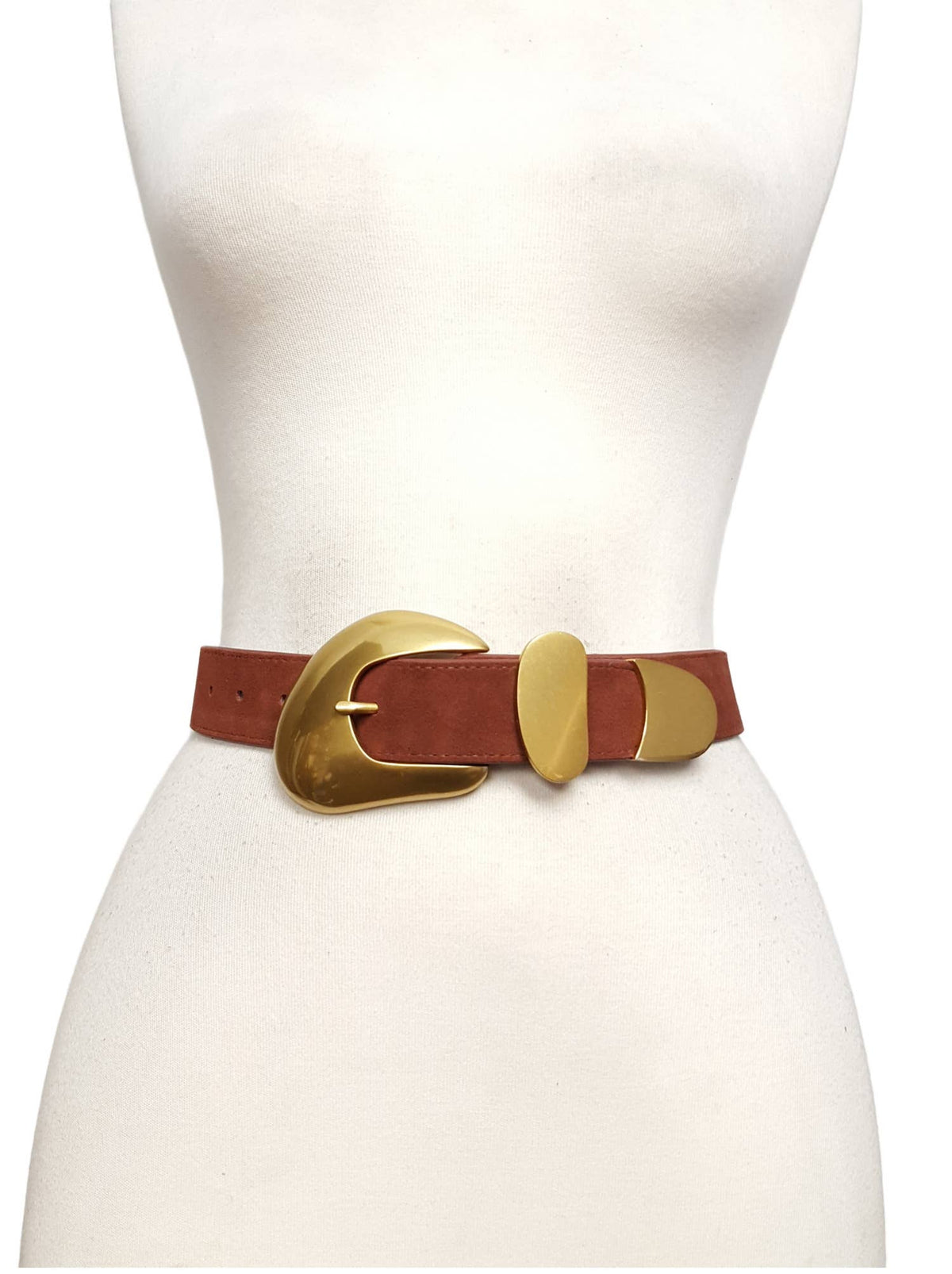THE GILDED WEST SUEDE BELT