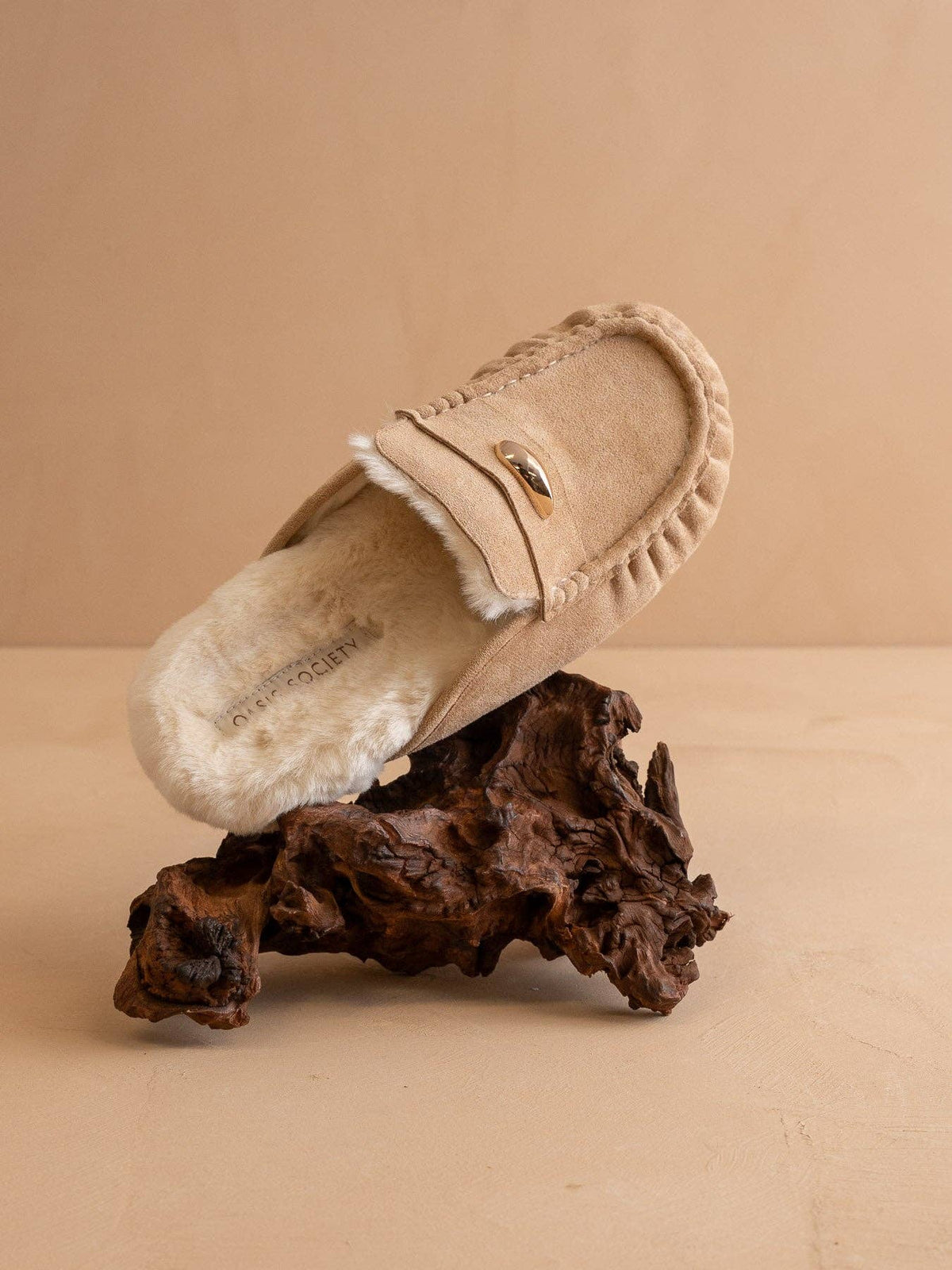 THE FUR LINED MULE LOAFER