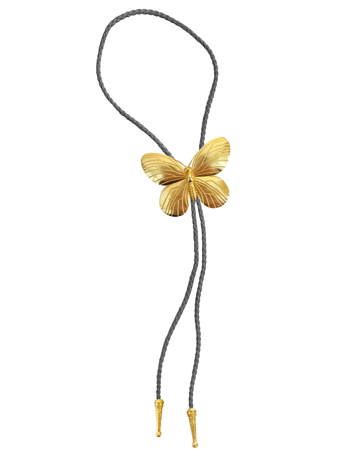 GOLD BUTTERFLY BOLO