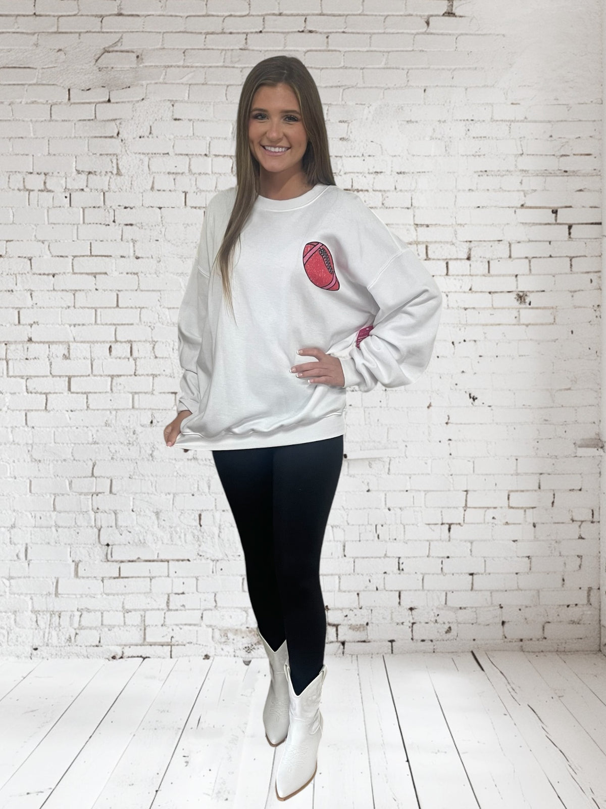 DEVON FOOTBALL FUN SWEATSHIRT