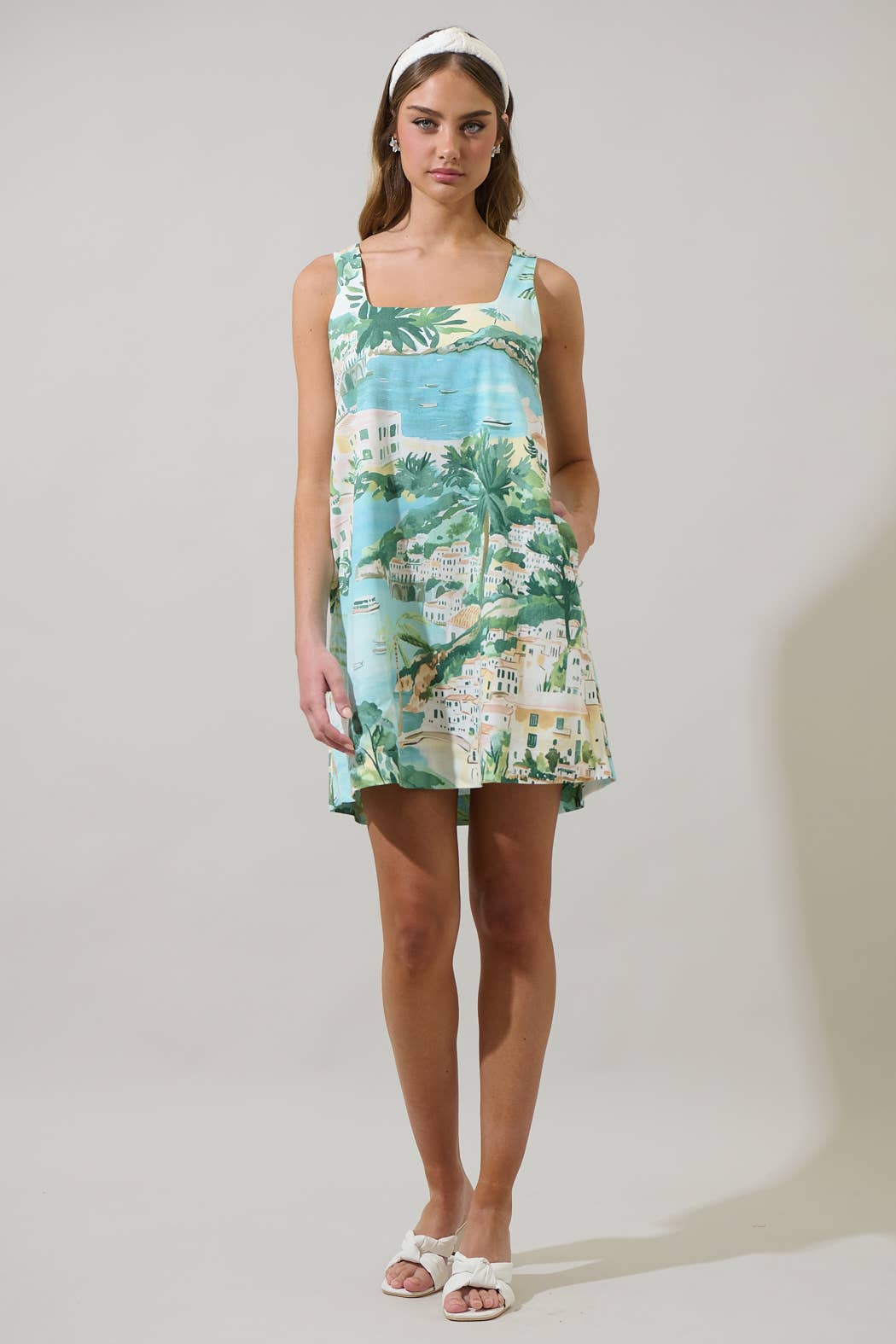 TAKE ME ON VACTION SHIFT DRESS