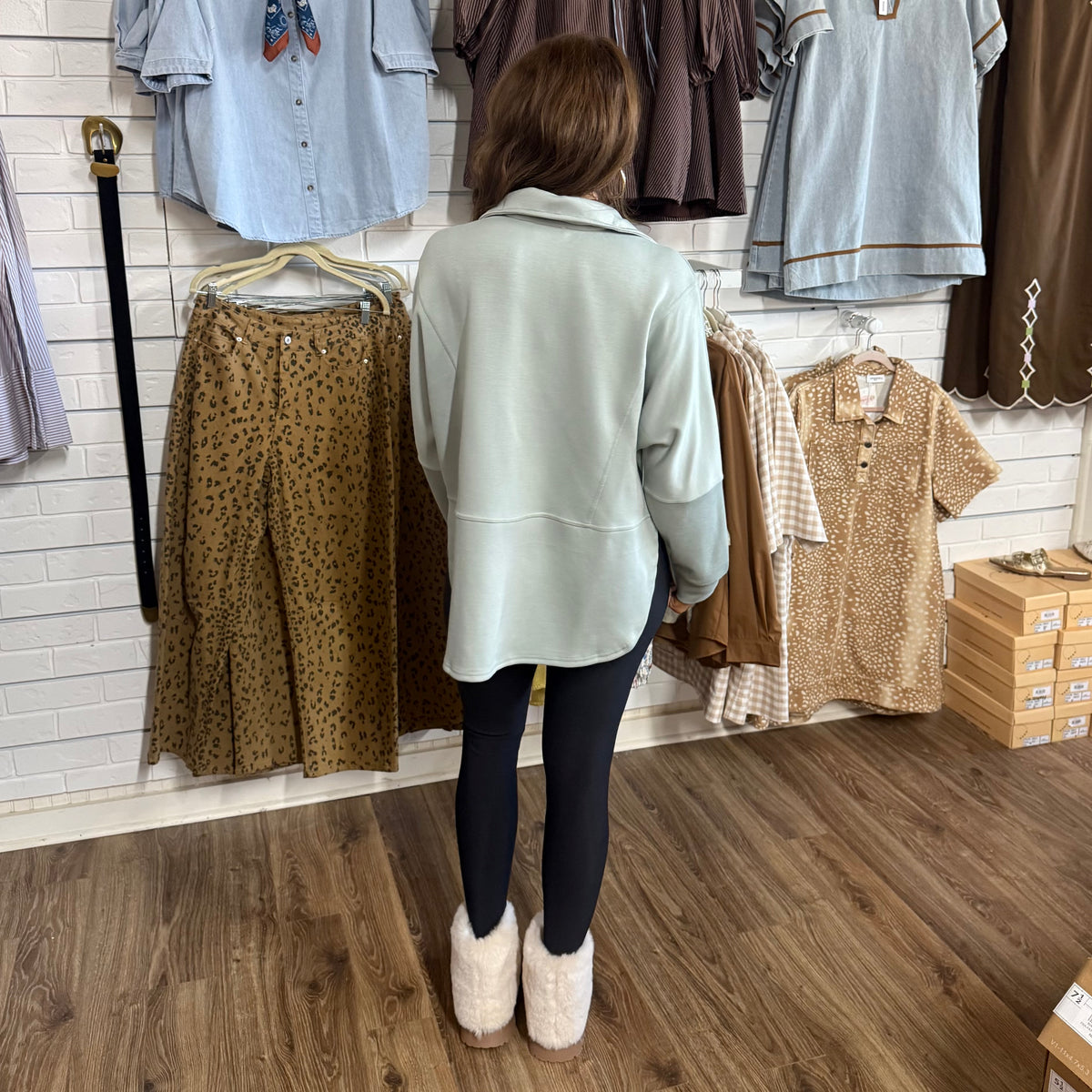 MINT TO BE PULLOVER
