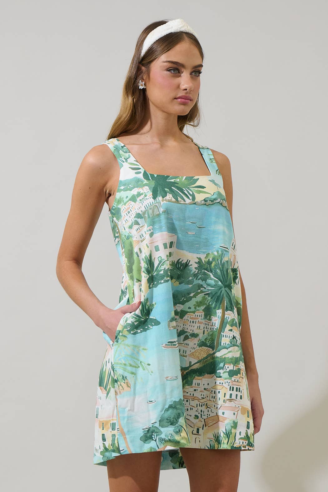 TAKE ME ON VACTION SHIFT DRESS