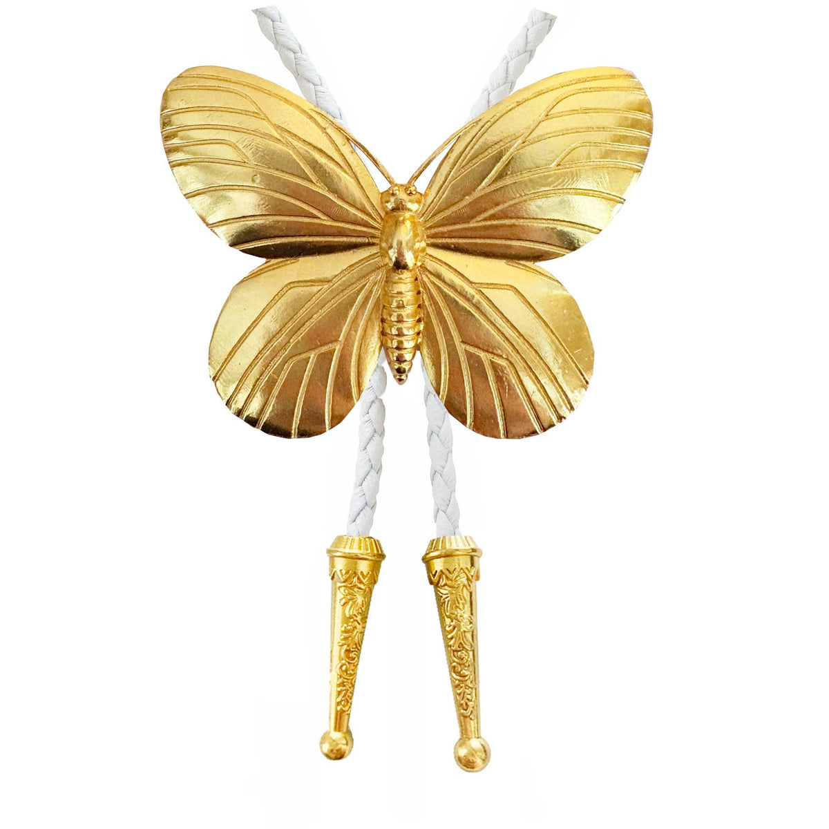 GOLD BUTTERFLY BOLO