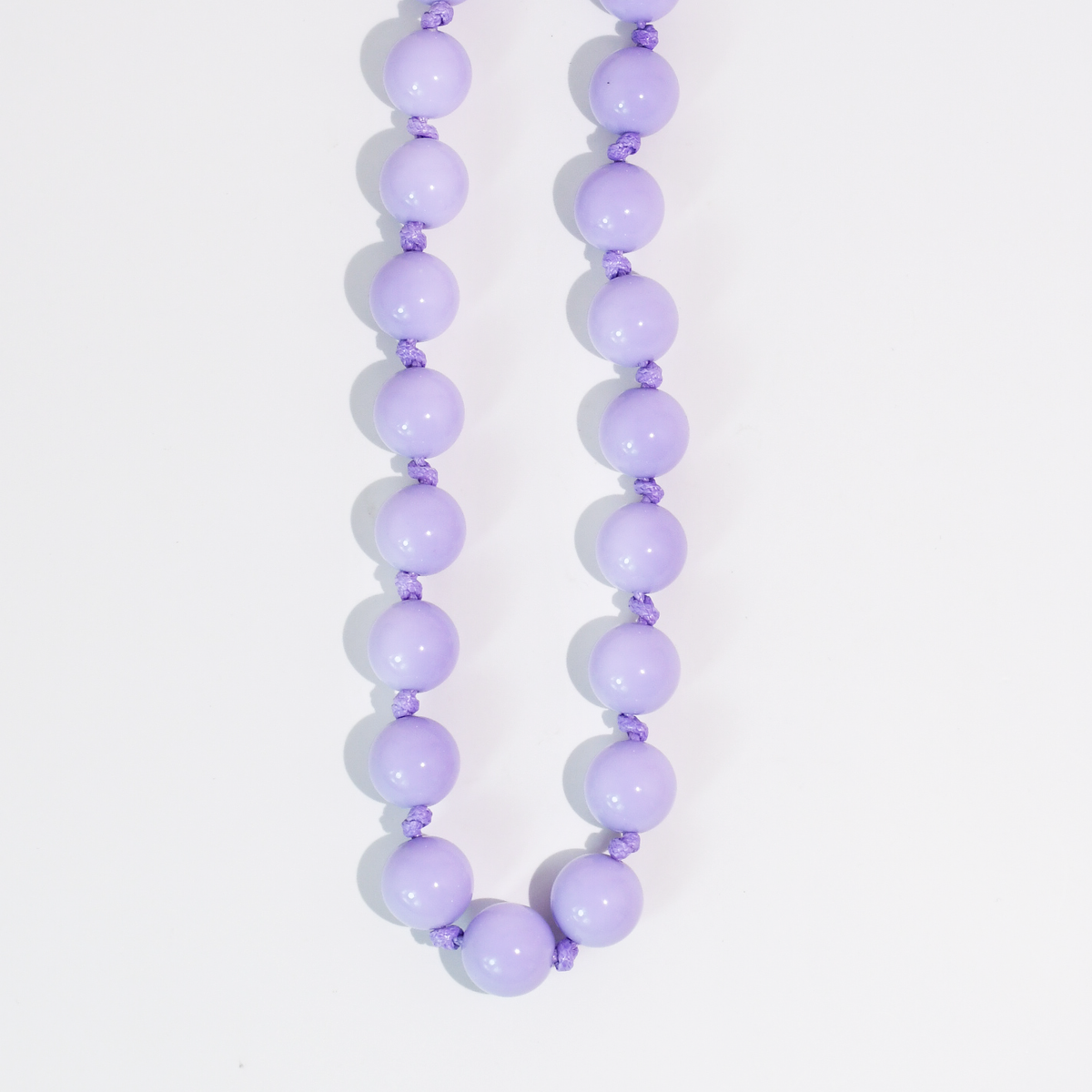 BUBBLEGUM BEADS NECKLACE