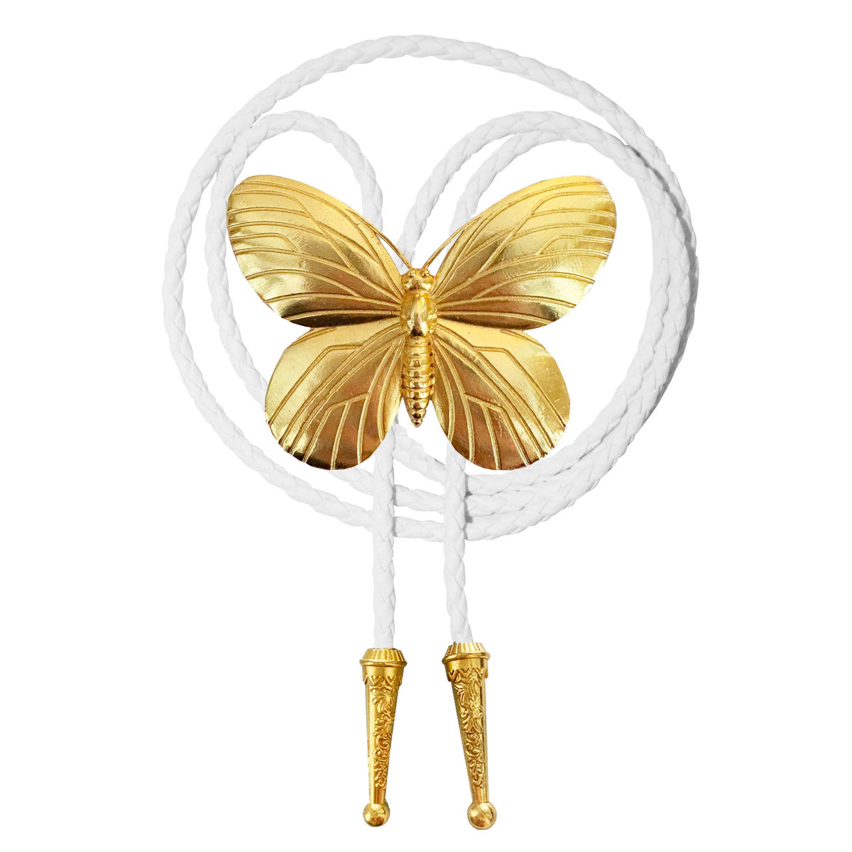 GOLD BUTTERFLY BOLO