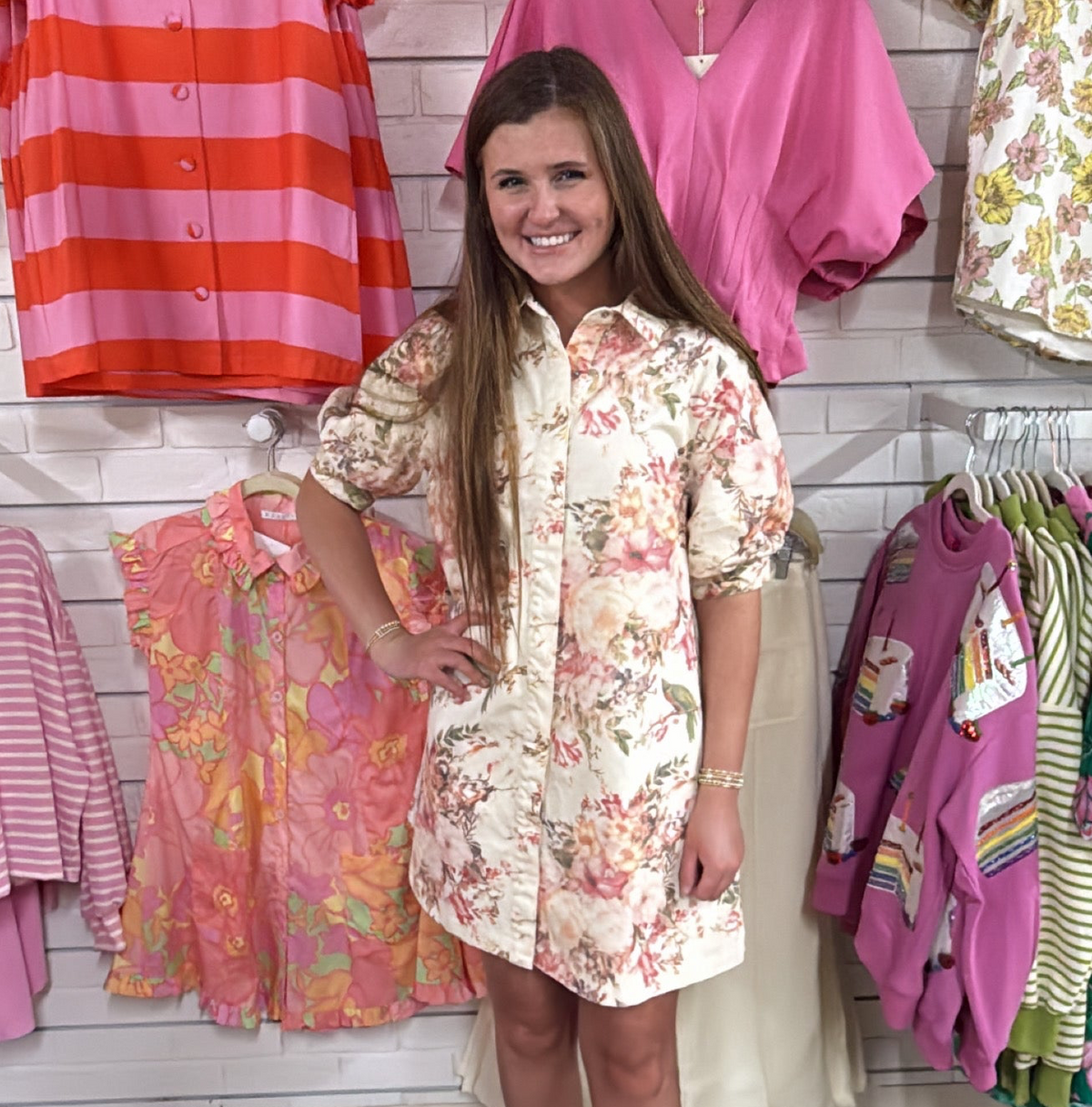 GARDEN PARTY FLORAL DRESS