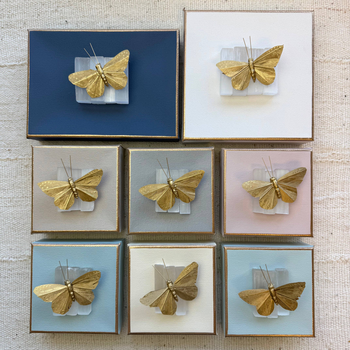 BUTTERFLY CRYSTAL ART CANVAS