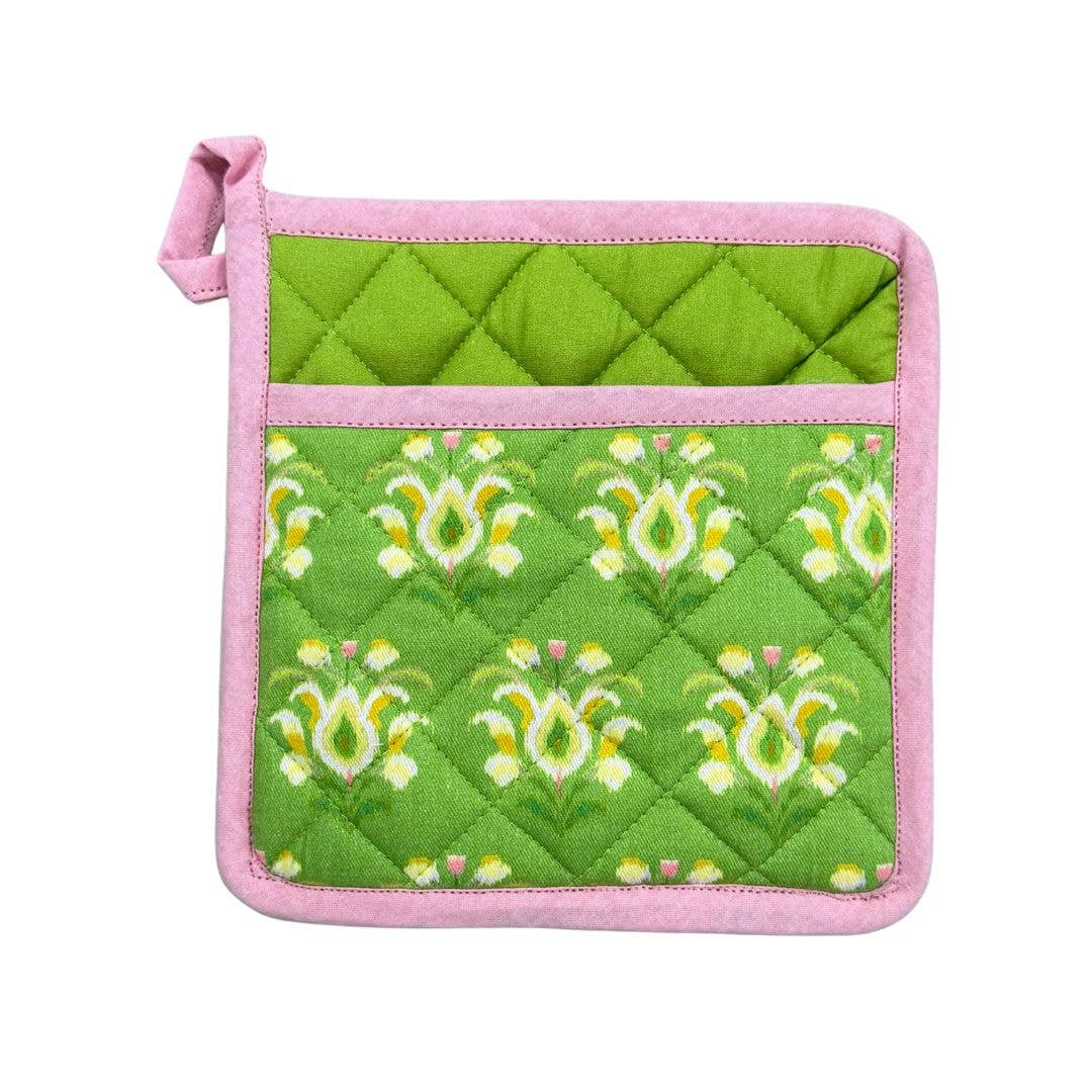 Rosemary Meadow Oven Mitt and Pot Holder Set