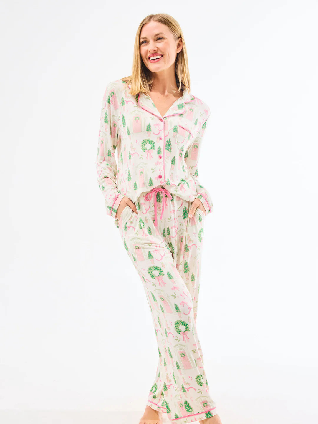 CHARLOTTE HOME FOR CHRISTMAS PAJAMAS
