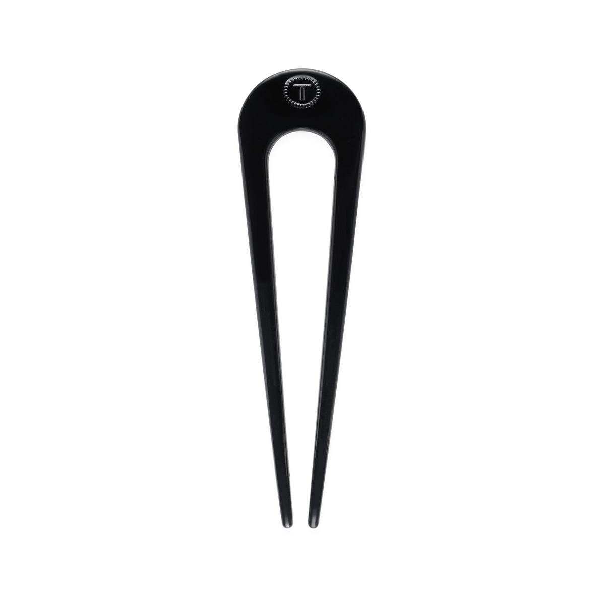 French Hair Pin Jet Black