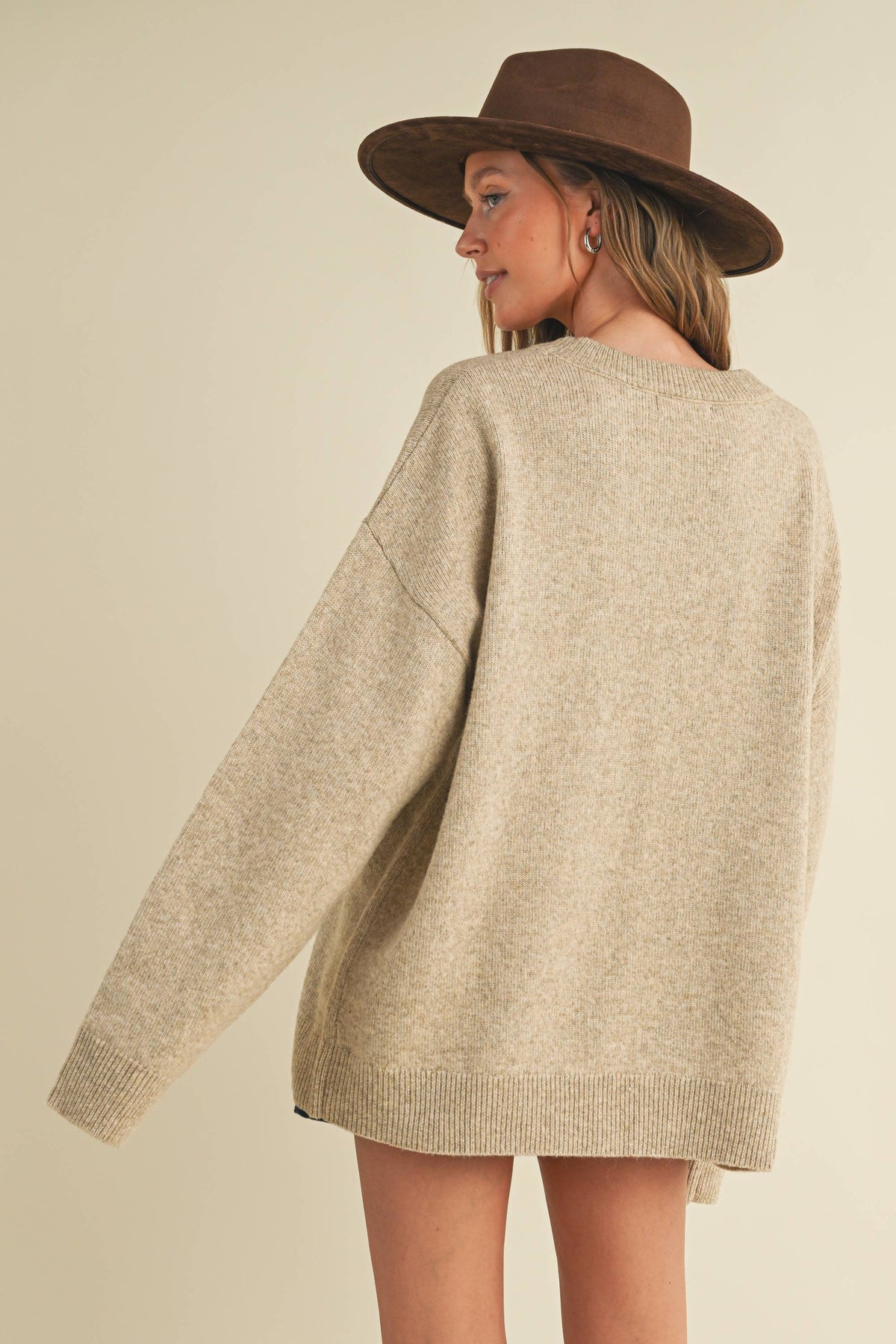 WESTERN COWBOY BOOT & HAT SWEATER