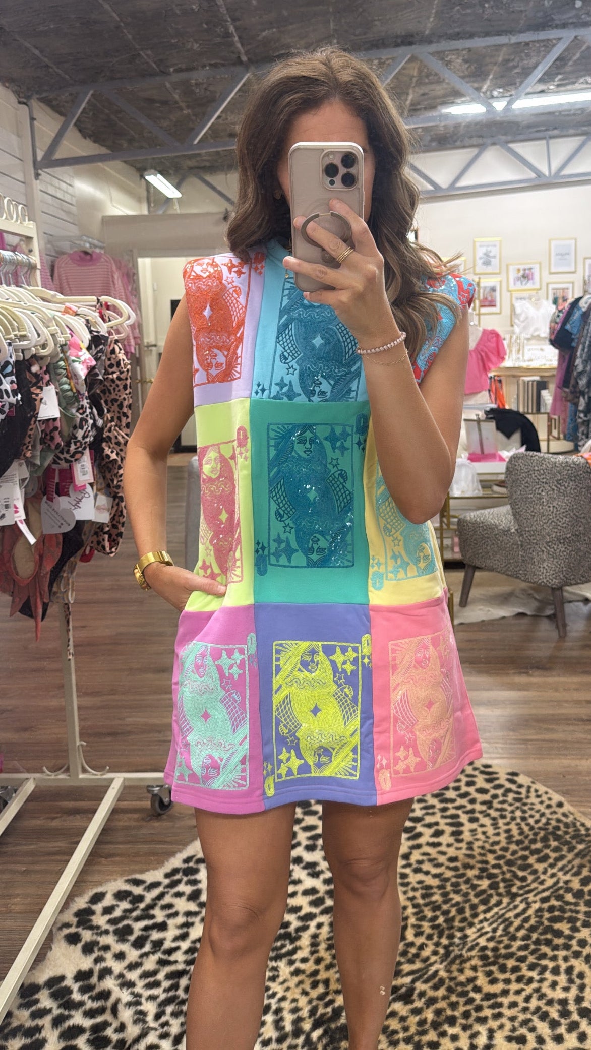 QOS LOGO TANK DRESS