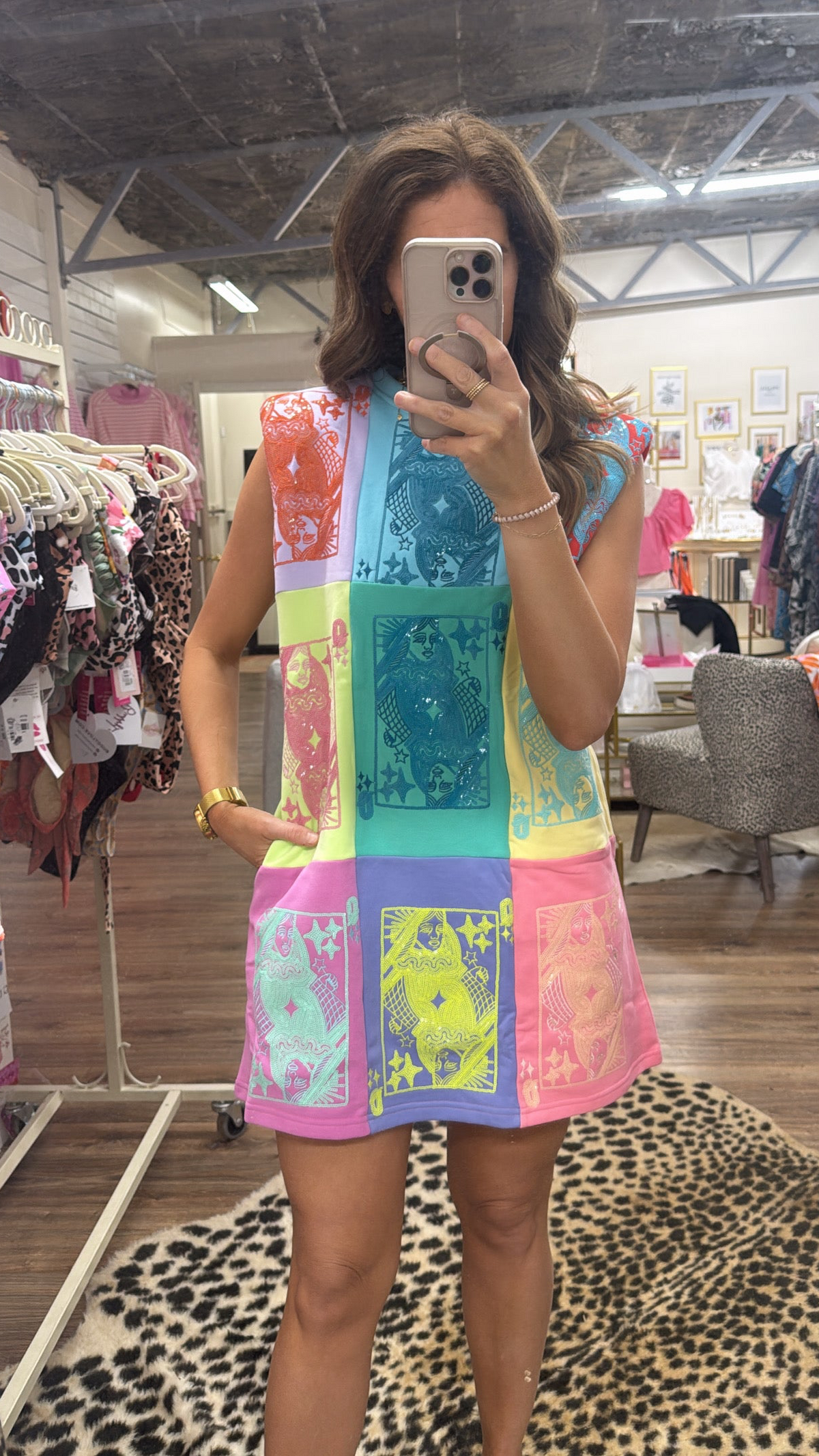 QOS LOGO TANK DRESS