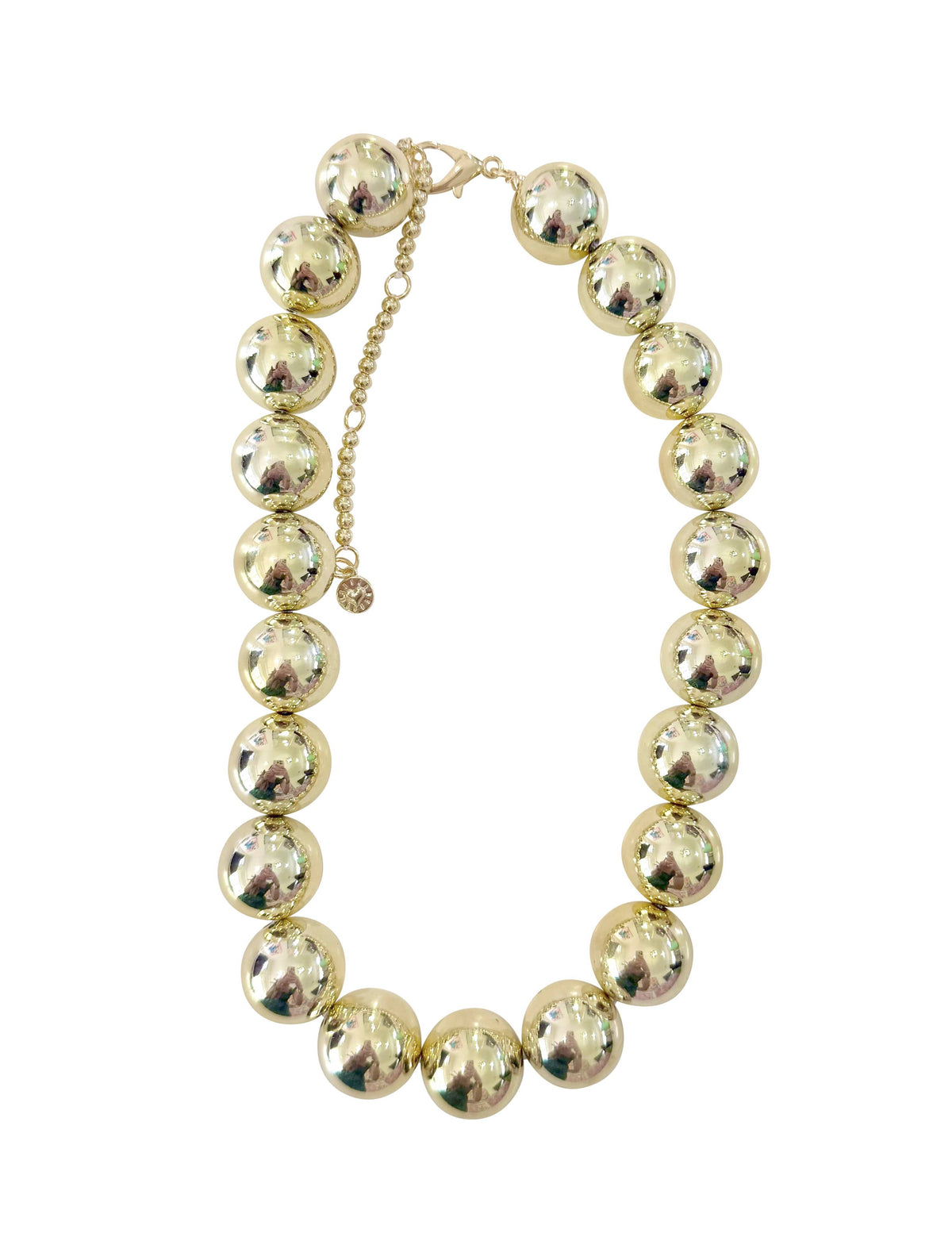 Ballard Gold Beaded Necklace