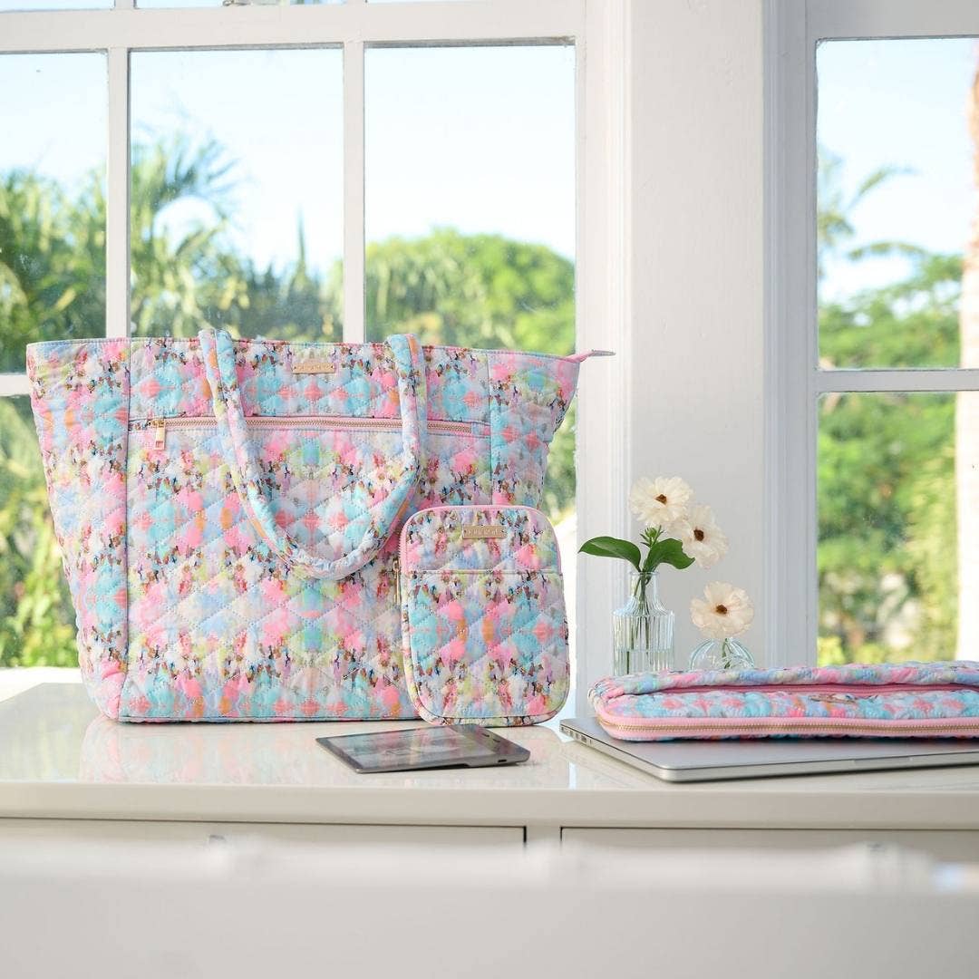 Brooks Avenue Quilted Tote Bag