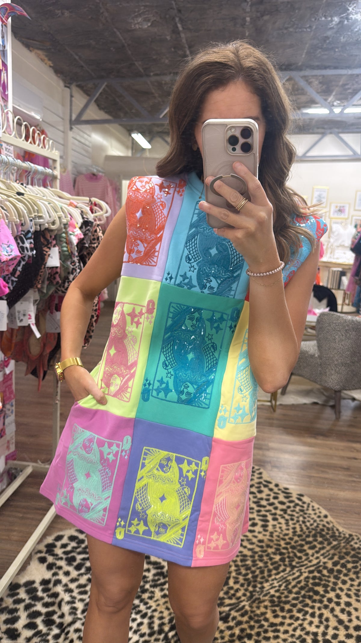 QOS LOGO TANK DRESS