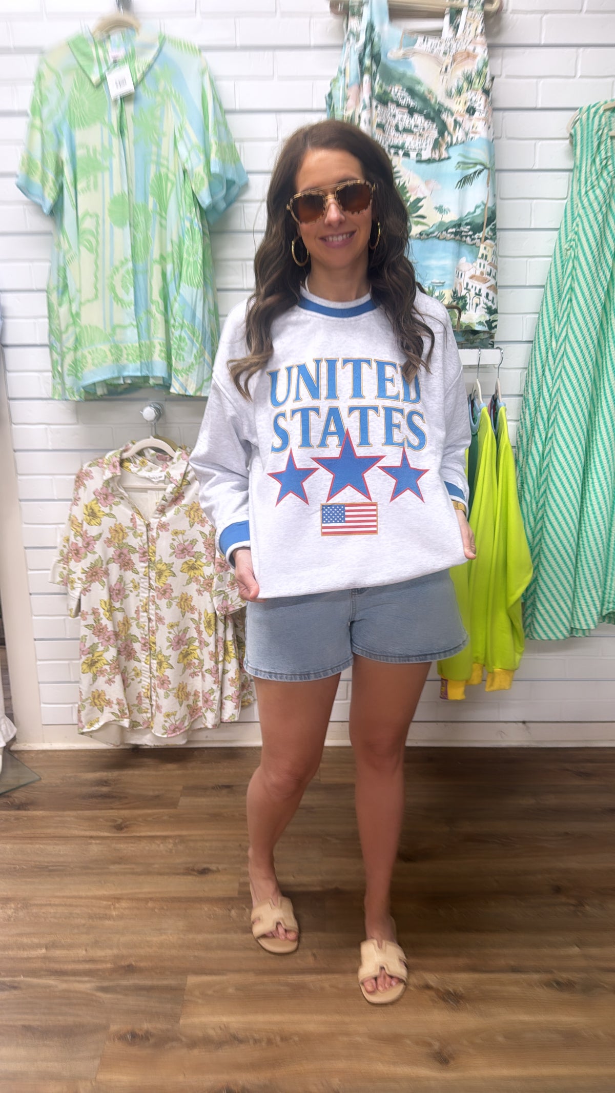 UNITED STATES GRAPHIC SWEATSHIRT