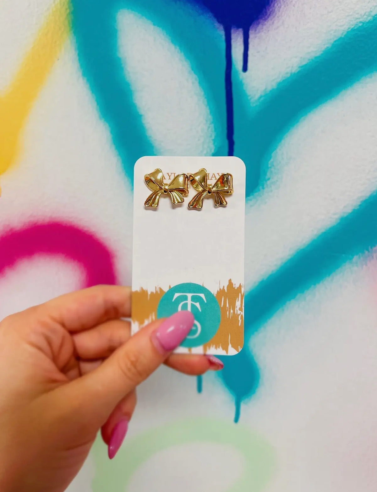 ELLIE BOW STUDS