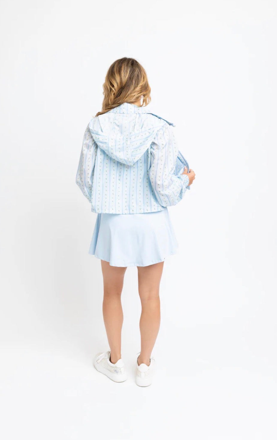 FLORAL STRIPE WEEKEND JACKET