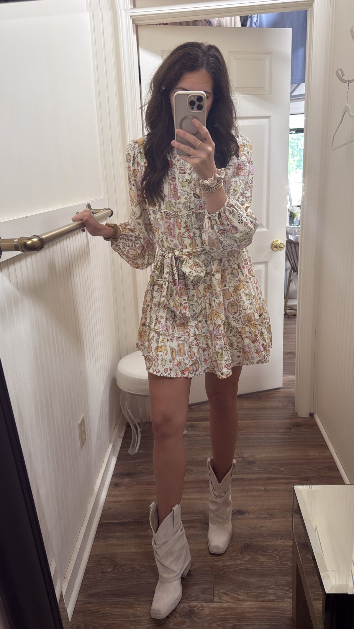 IVORY MAGICAL STORYBOOK TIER DRESS