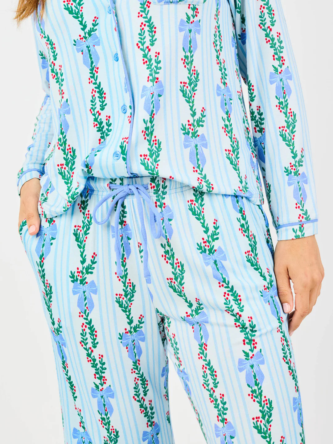 CHARLOTTEE HELLO GARLAND PAJAMAS