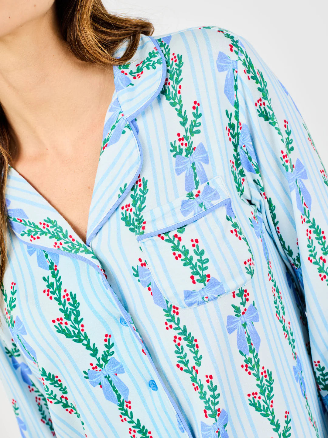 CHARLOTTEE HELLO GARLAND PAJAMAS