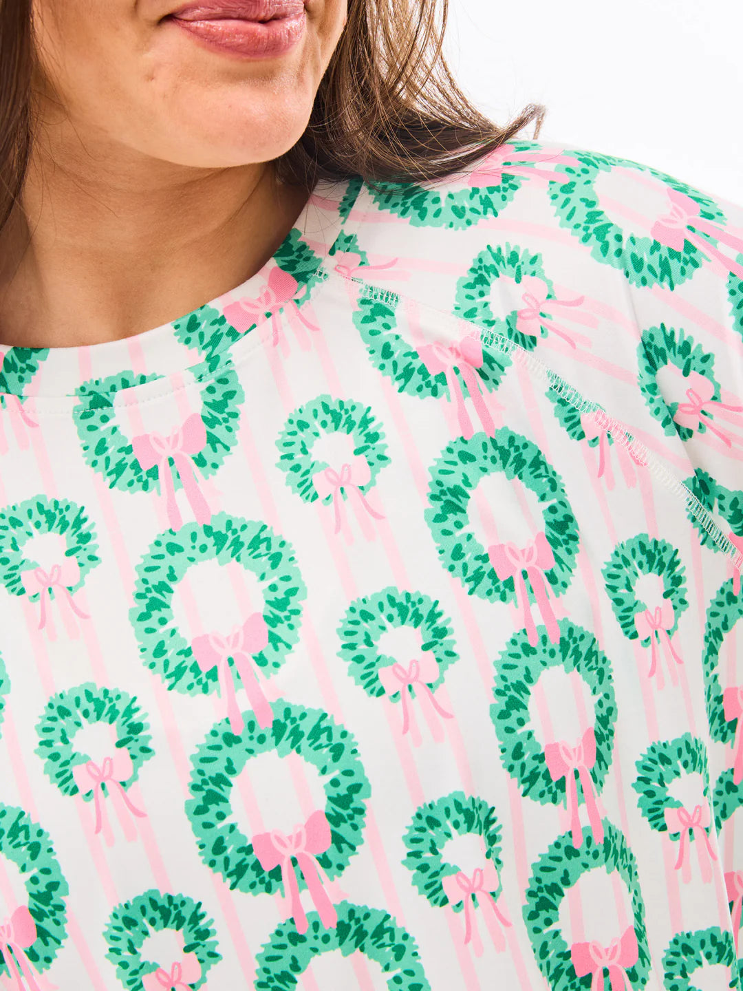 ANNIE ROSY WREATHS PAJAMAS