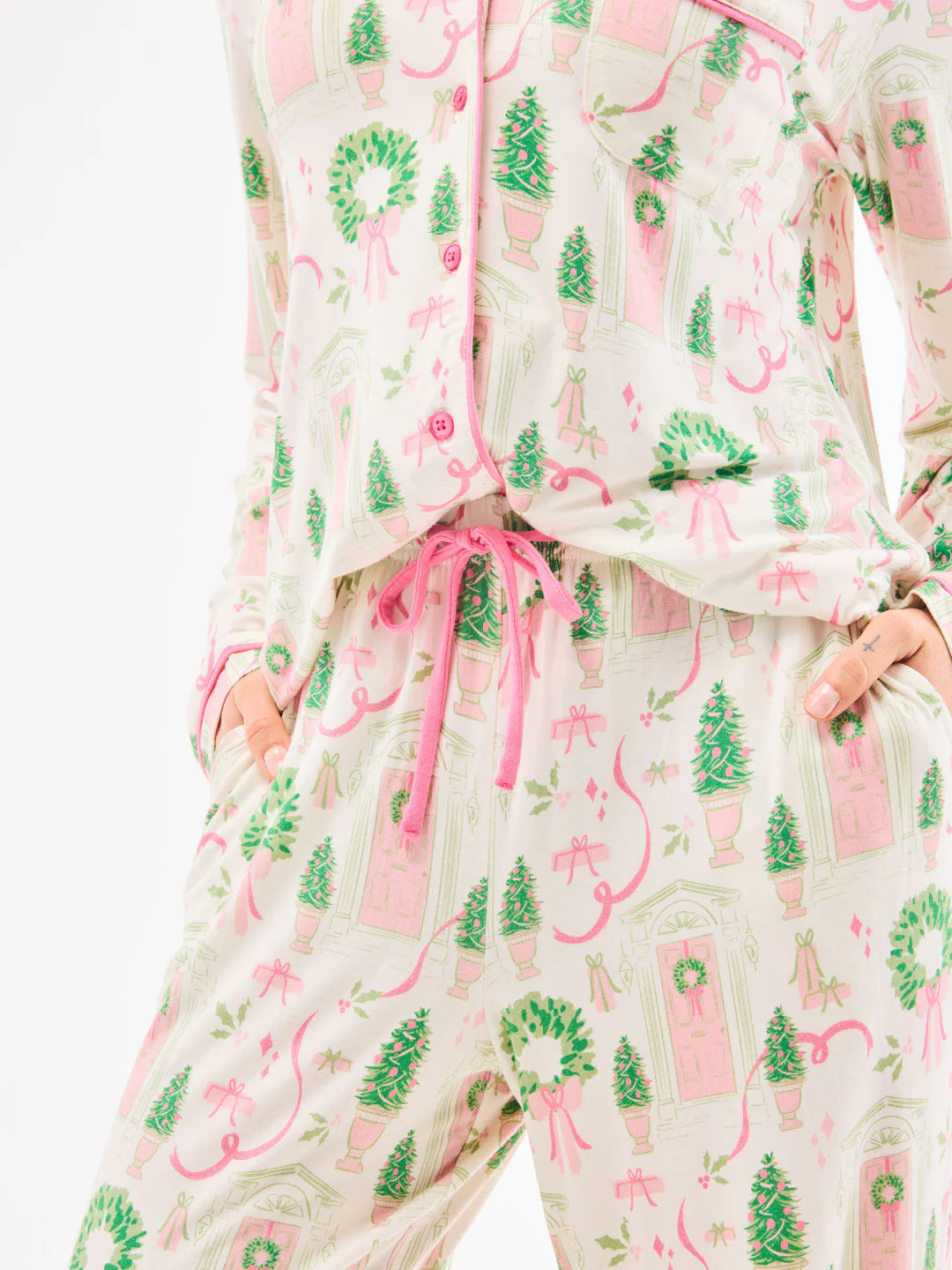 CHARLOTTE HOME FOR CHRISTMAS PAJAMAS