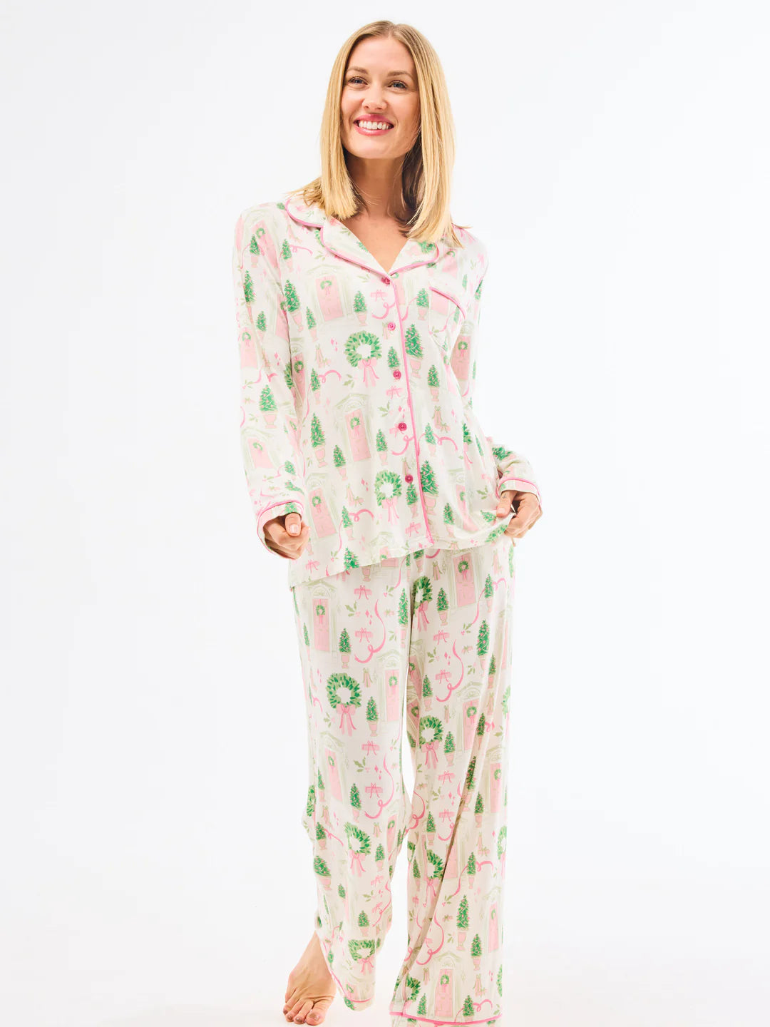 CHARLOTTE HOME FOR CHRISTMAS PAJAMAS
