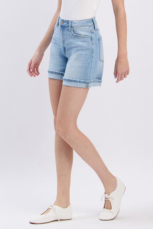 HI RISE MIDI SHORTS