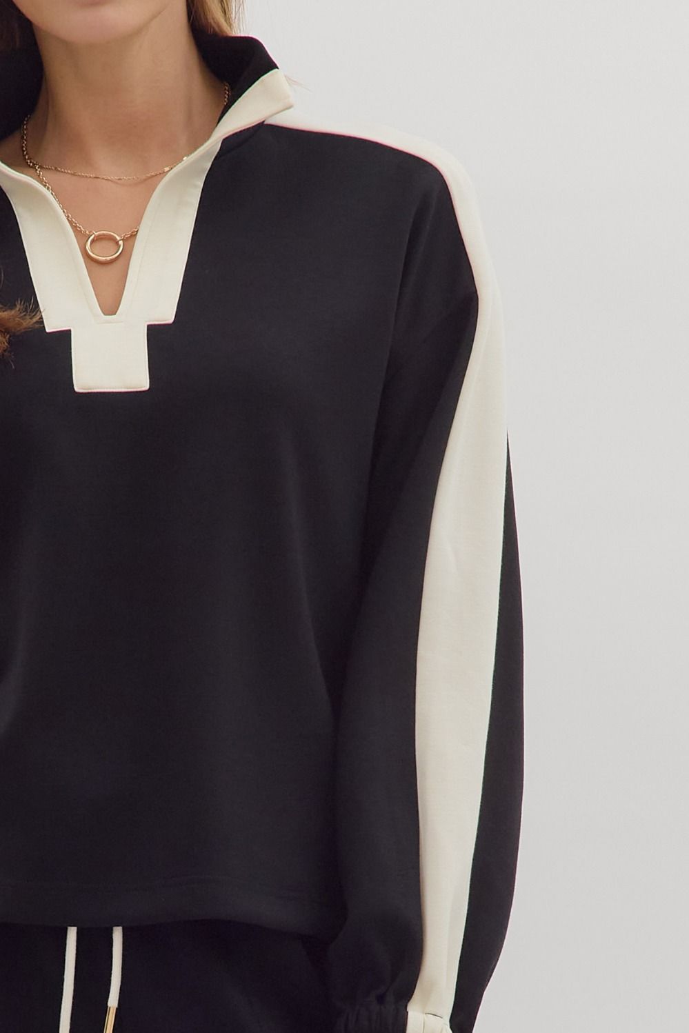 BLACK SIDE STRIPE SET