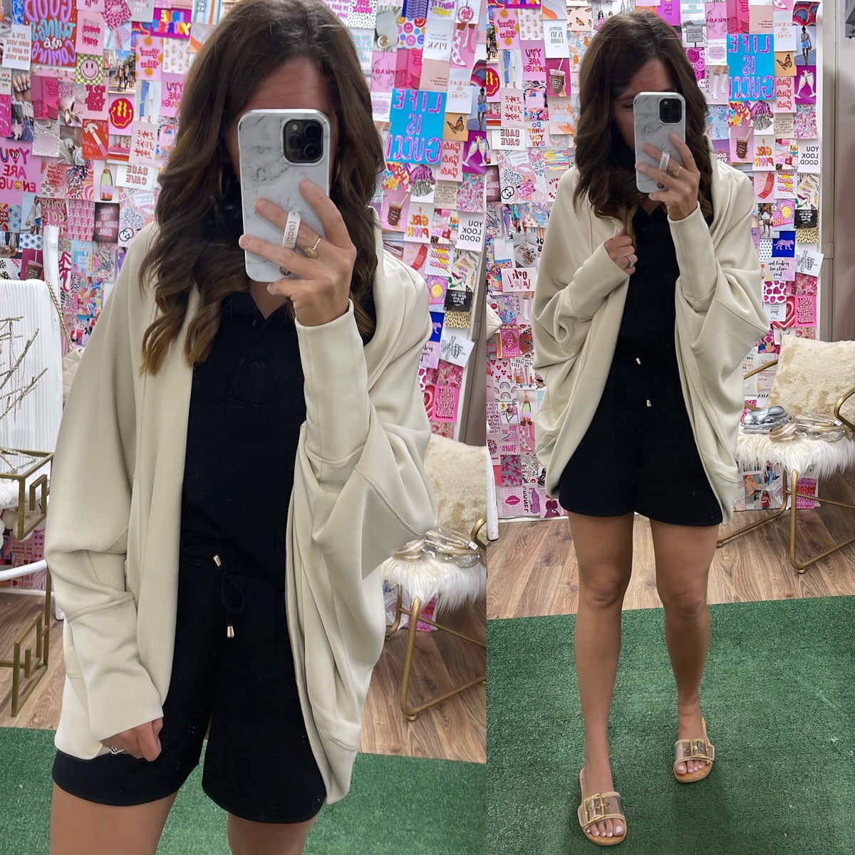 AMY COCOON CARDIGAN