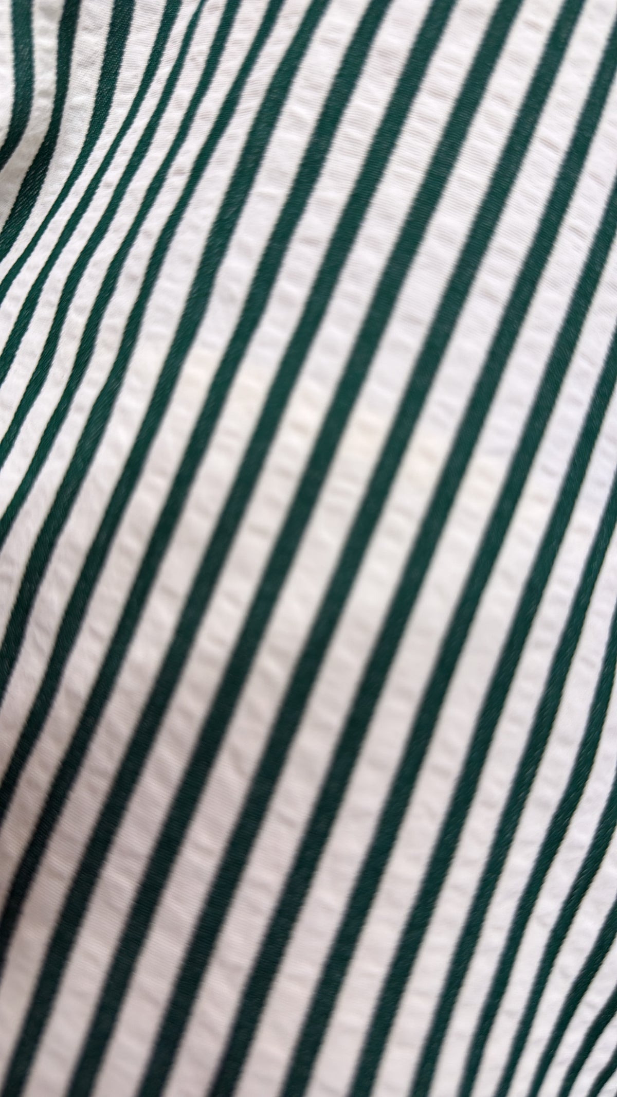 OLIVE GREEN STRIPE MIDI