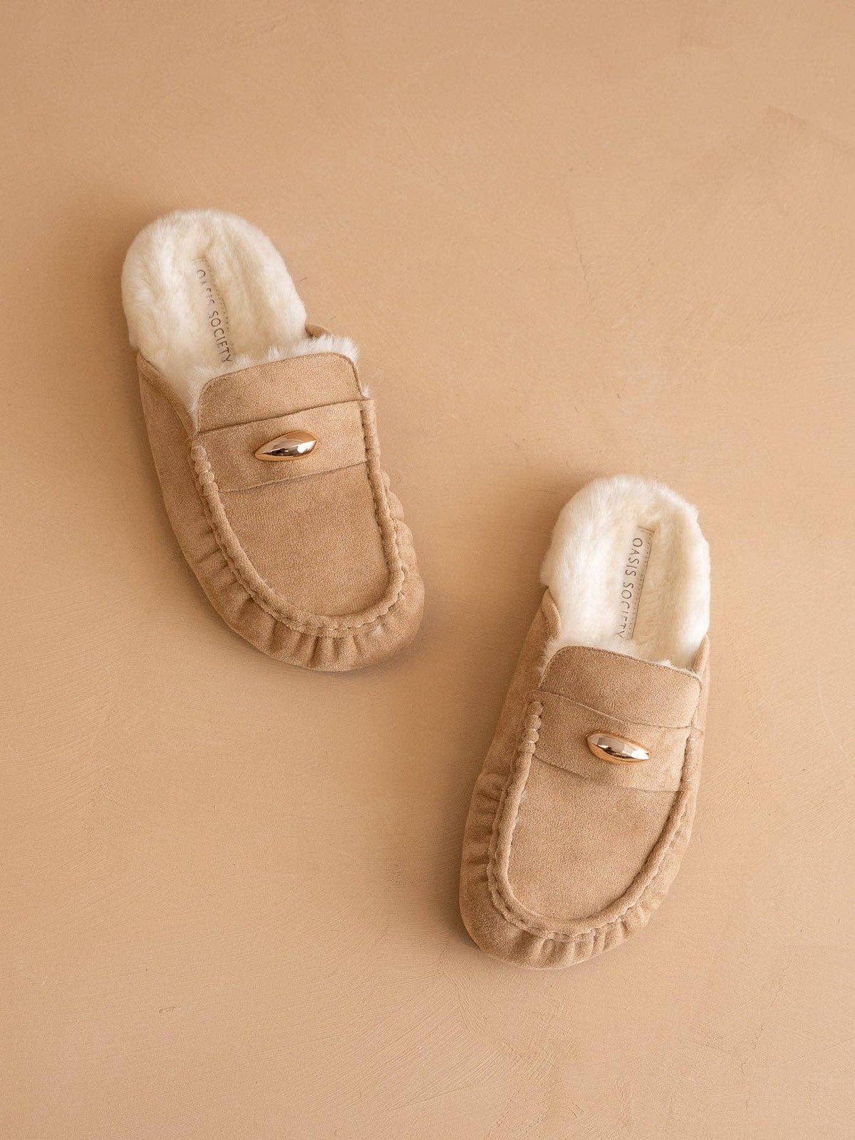 THE FUR LINED MULE LOAFER