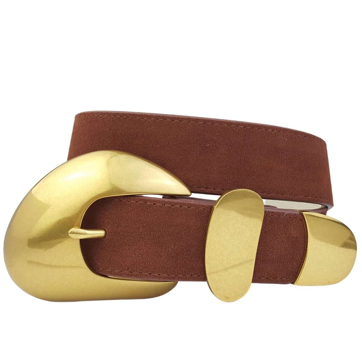 THE GILDED WEST SUEDE BELT