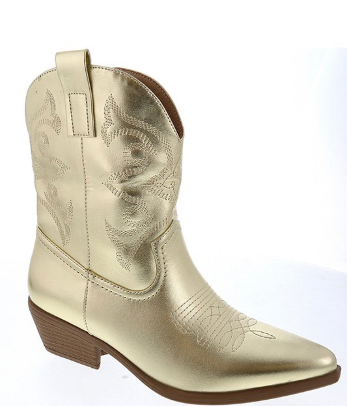 GOLD WILLA WESTERN BOOT