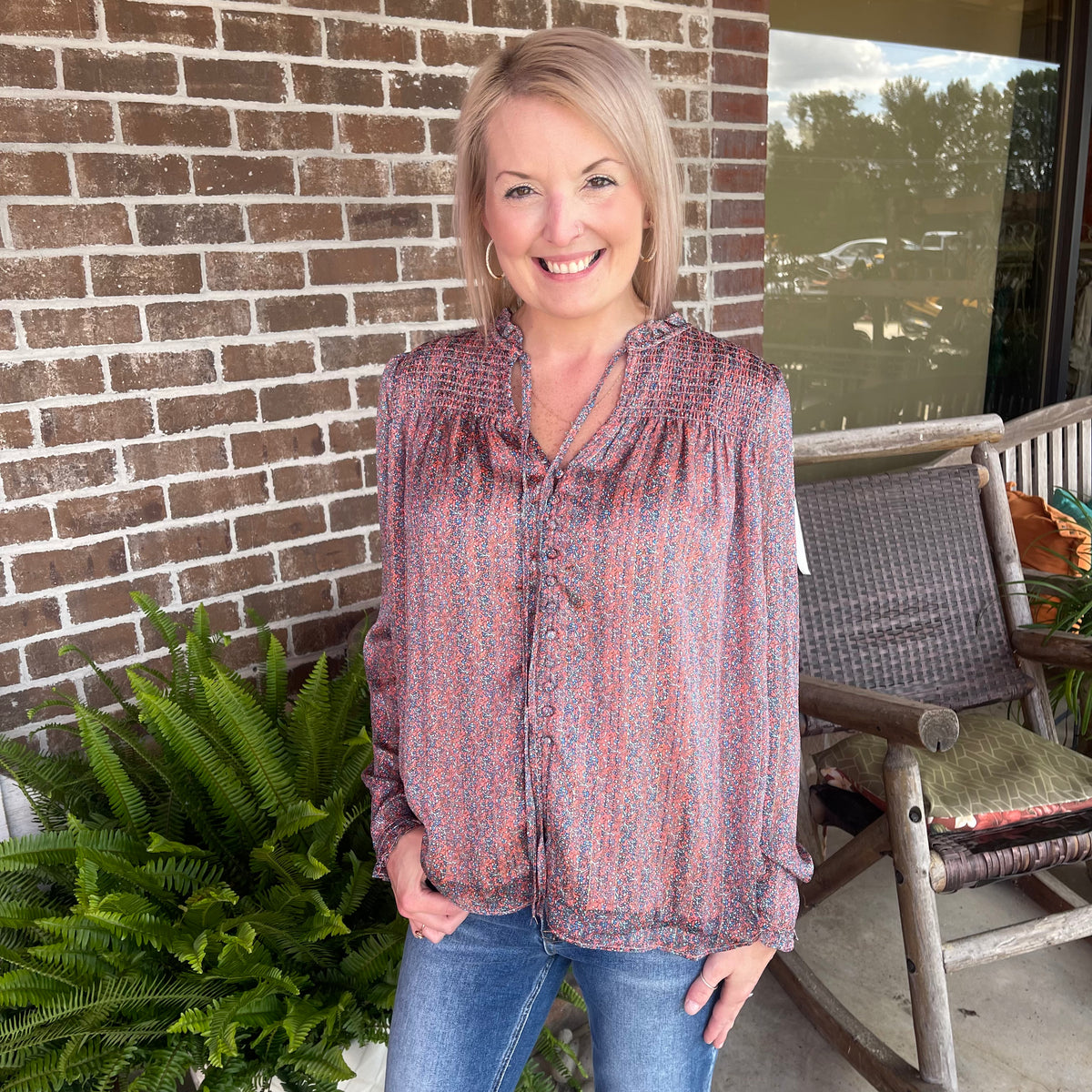 EVERLY FORGET ME NOT TOP