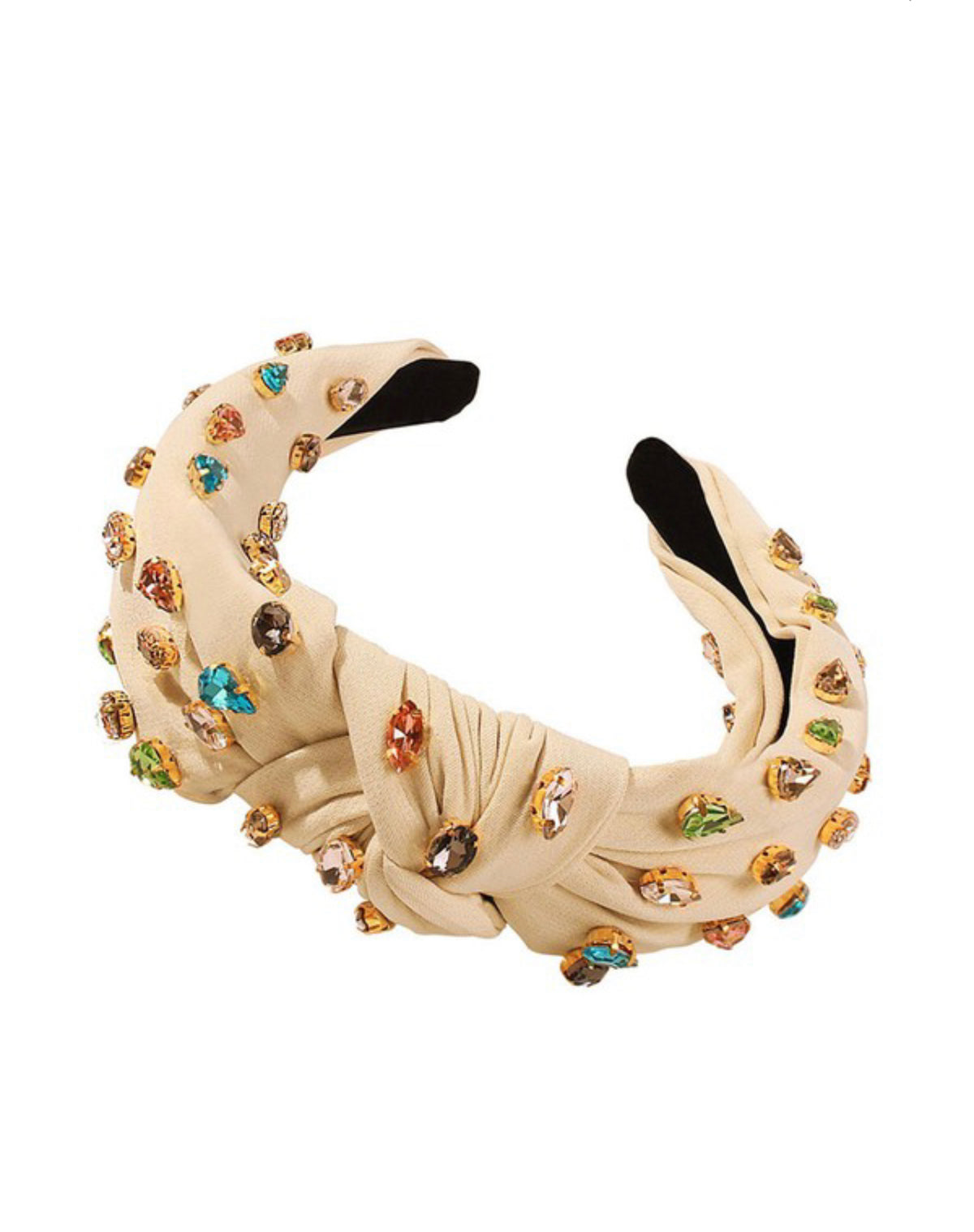 RHINESTONE BEADED HEADBAND