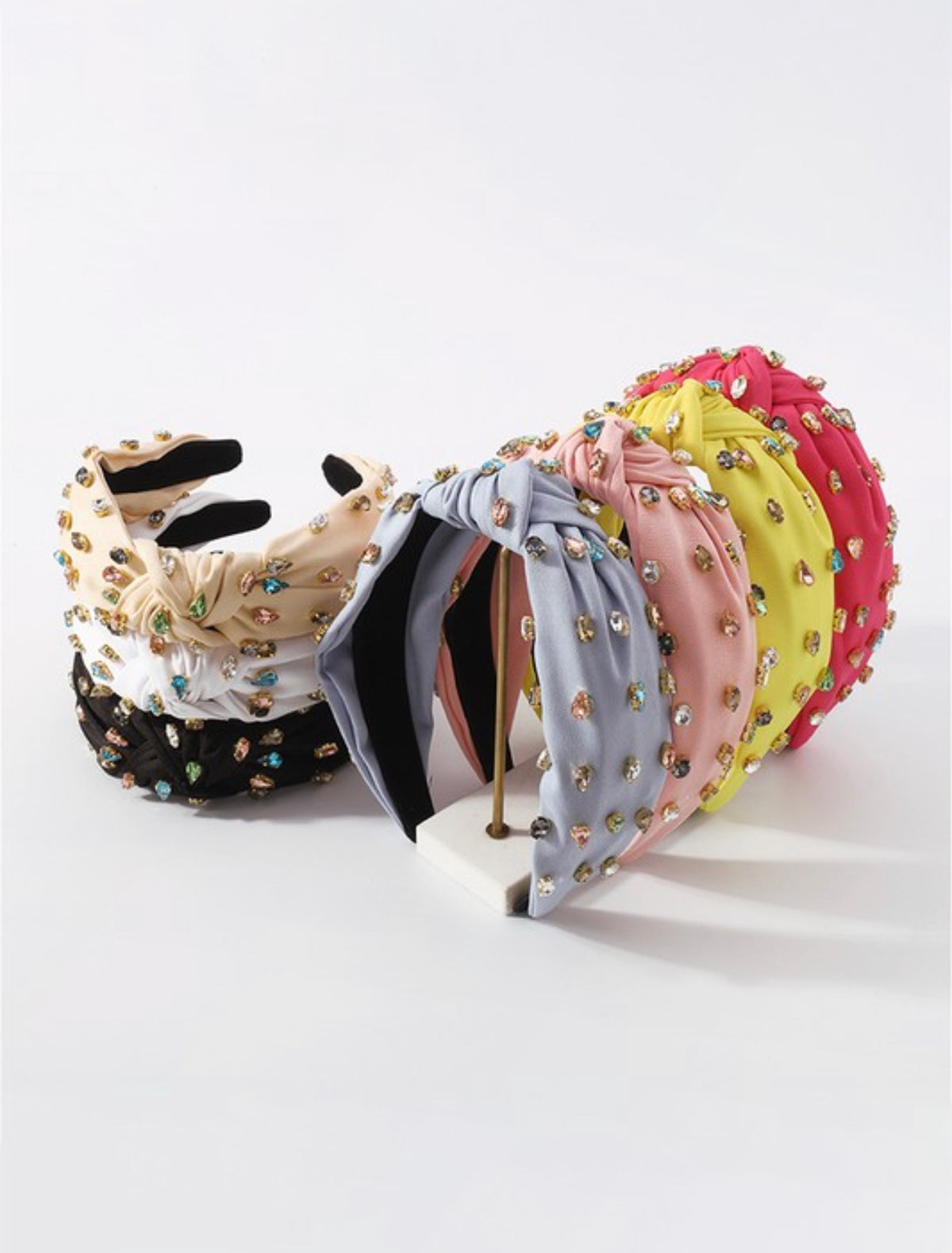 RHINESTONE BEADED HEADBAND
