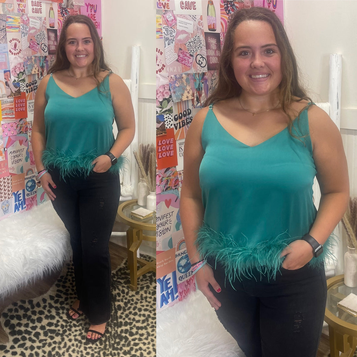 GREEN FEATHER TANK