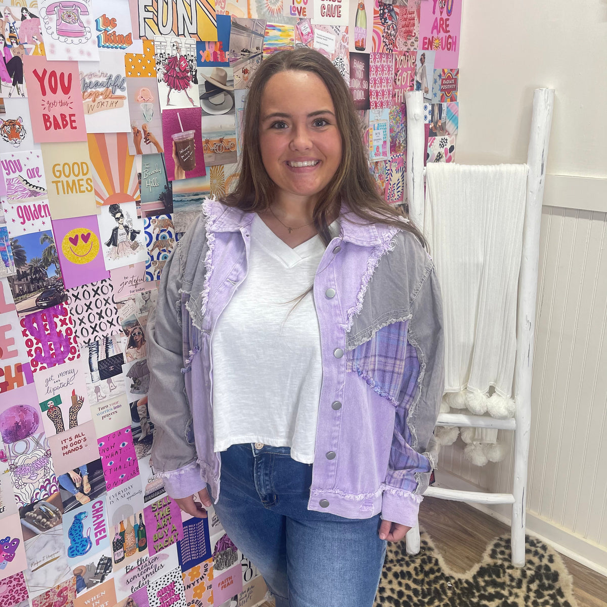 BECCA LAVENDER JACKET- FINAL SALE