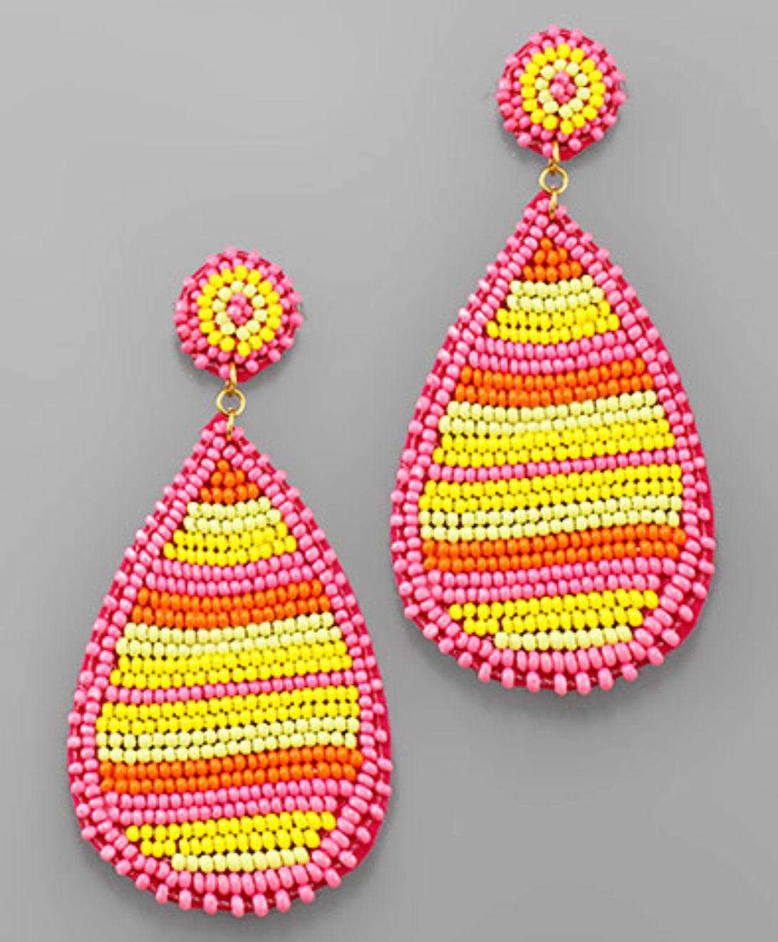 ALLIE TEARDROP BEADED EARRING