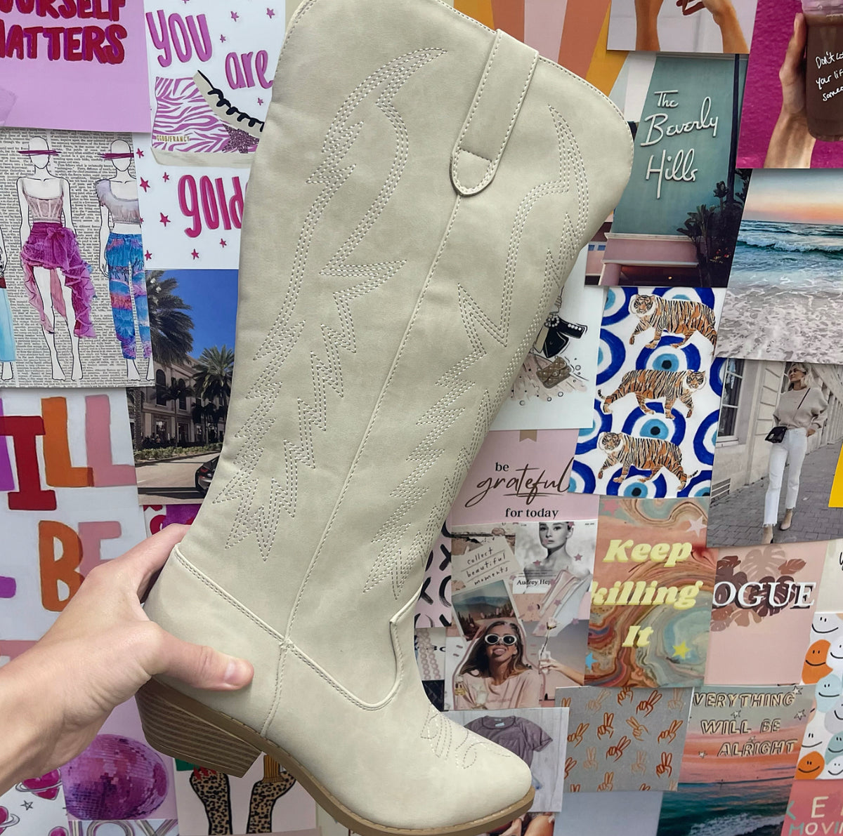 SIERRA SAND WESTERN COWBOY BOOT