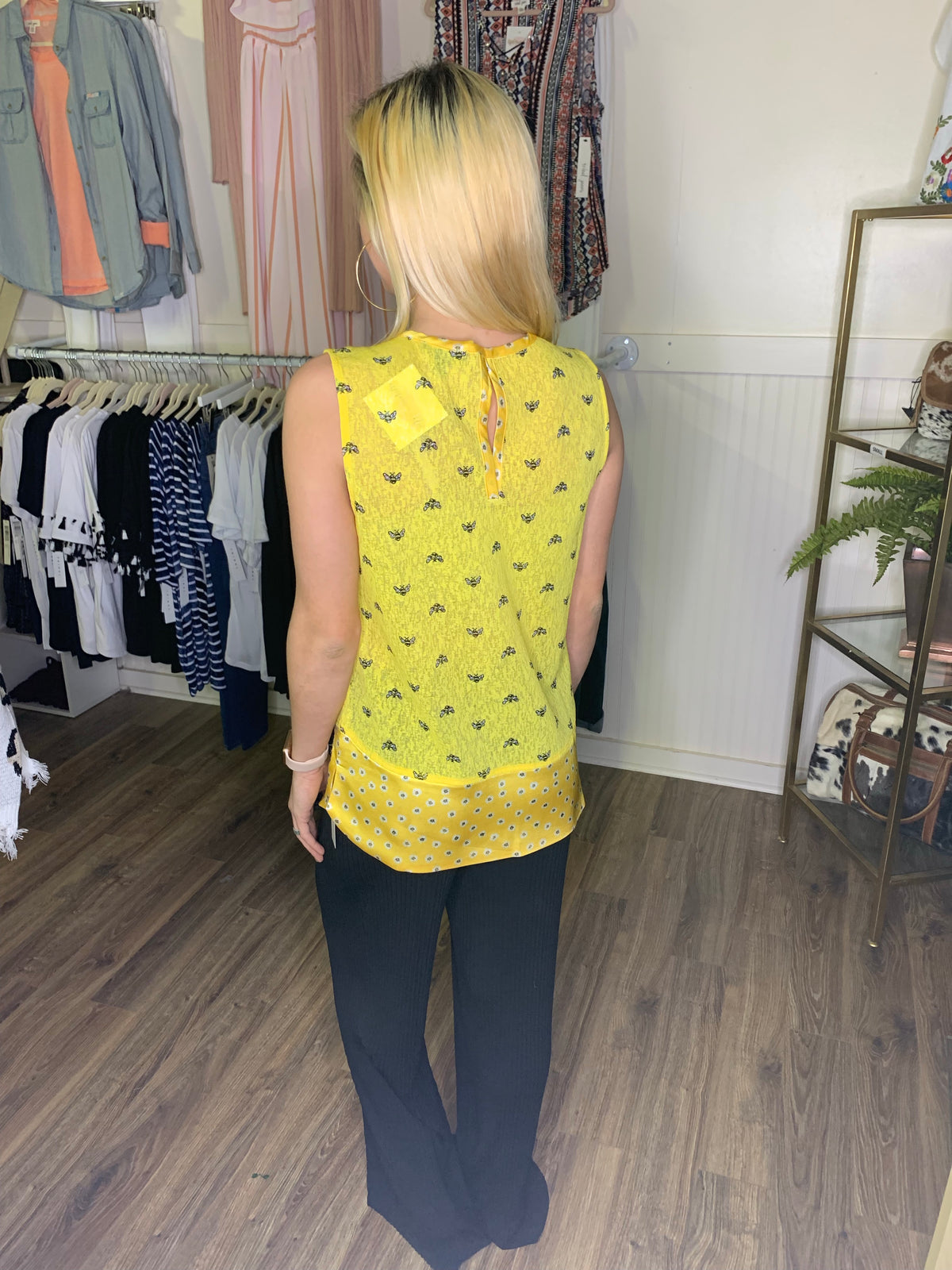 CITRON YELLOW TANK-FINAL SALE