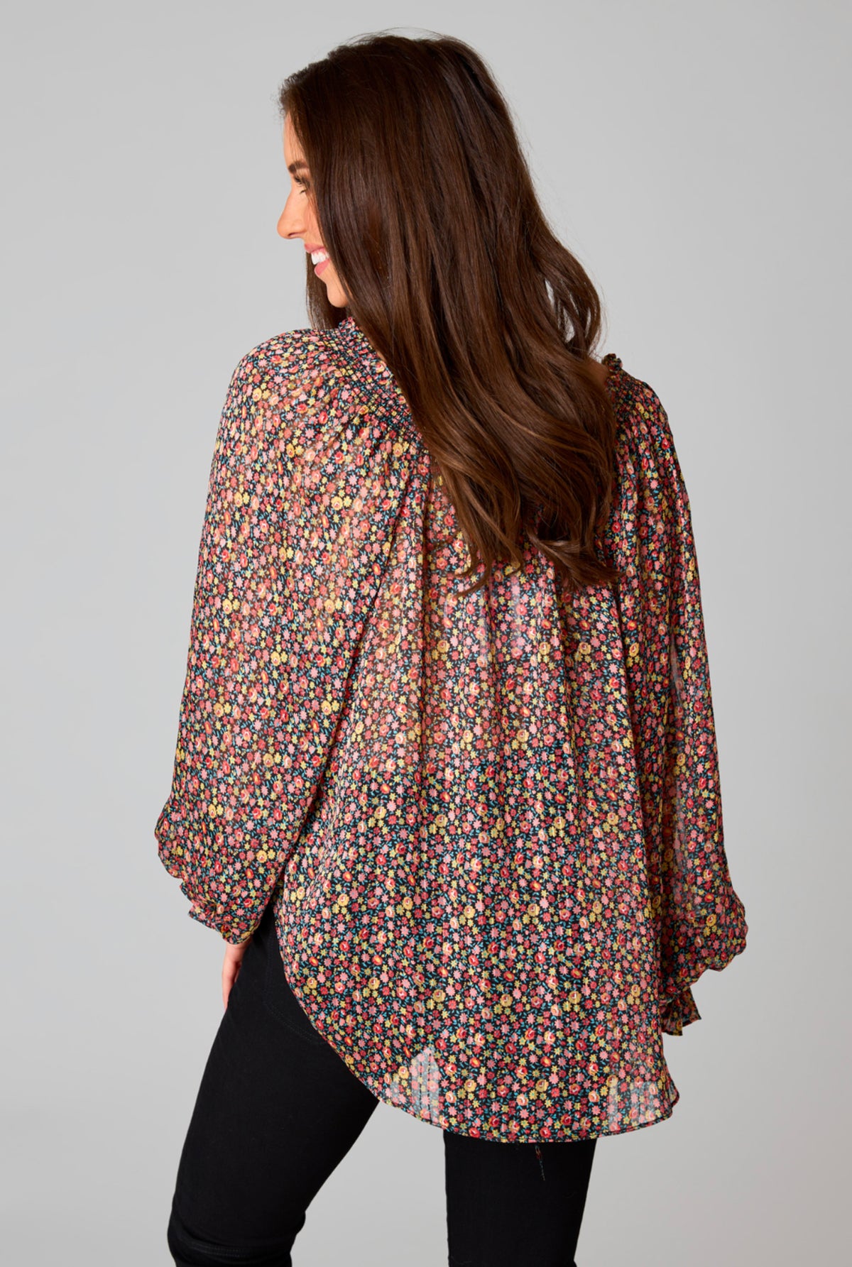MANDY COLOR BURST TOP