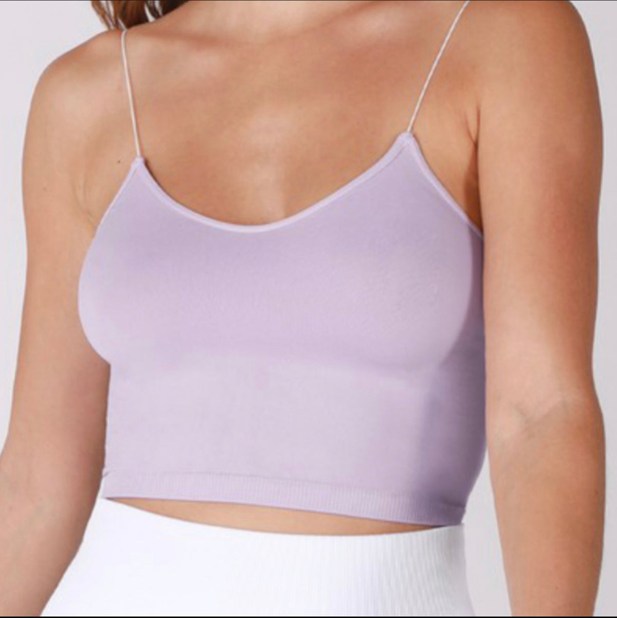 LAVENDER HALF CAMI